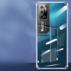 Silikon Schutzhülle Ultra Dünn Tasche Durchsichtig Transparent T06 für Xiaomi Redmi Note 10T 5G Klar