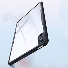 Silikon Schutzhülle Ultra Dünn Tasche Durchsichtig Transparent T08 für Apple iPad Mini 6 Schwarz