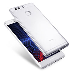 Silikon Schutzhülle Ultra Dünn Tasche Durchsichtig Transparent T08 für Huawei P9 Klar