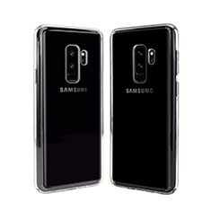 Silikon Schutzhülle Ultra Dünn Tasche Durchsichtig Transparent T08 für Samsung Galaxy S9 Plus Klar