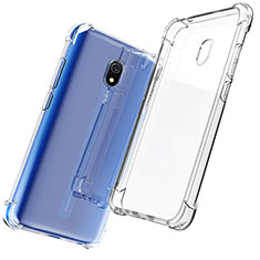 Silikon Schutzhülle Ultra Dünn Tasche Durchsichtig Transparent T08 für Xiaomi Redmi 8A Klar