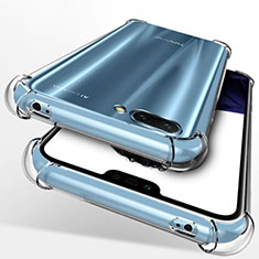 Silikon Schutzhülle Ultra Dünn Tasche Durchsichtig Transparent T09 für Huawei Honor 10 Klar