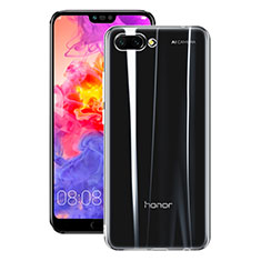 Silikon Schutzhülle Ultra Dünn Tasche Durchsichtig Transparent T10 für Huawei Honor 10 Klar