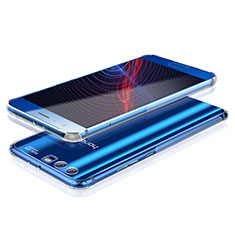 Silikon Schutzhülle Ultra Dünn Tasche Durchsichtig Transparent T10 für Huawei Honor 9 Silber