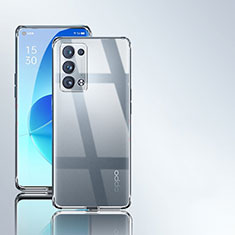 Silikon Schutzhülle Ultra Dünn Tasche Durchsichtig Transparent T10 für Oppo Reno6 Pro 5G Klar