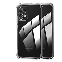 Silikon Schutzhülle Ultra Dünn Tasche Durchsichtig Transparent T10 für Samsung Galaxy A73 5G Klar