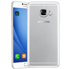 Silikon Schutzhülle Ultra Dünn Tasche Durchsichtig Transparent T10 für Samsung Galaxy C9 Pro C9000 Klar