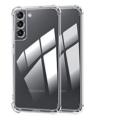 Silikon Schutzhülle Ultra Dünn Tasche Durchsichtig Transparent T10 für Samsung Galaxy S21 5G Klar