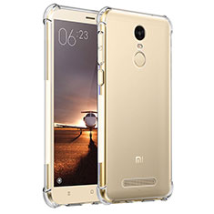 Silikon Schutzhülle Ultra Dünn Tasche Durchsichtig Transparent T11 für Xiaomi Redmi Note 3 MediaTek Klar
