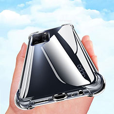 Silikon Schutzhülle Ultra Dünn Tasche Durchsichtig Transparent T12 für Oppo A53s 5G Klar