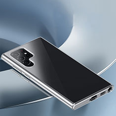 Silikon Schutzhülle Ultra Dünn Tasche Durchsichtig Transparent T13 für Samsung Galaxy S23 Ultra 5G Klar