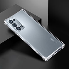 Silikon Schutzhülle Ultra Dünn Tasche Durchsichtig Transparent T14 für Oppo Reno6 Pro+ Plus 5G Klar
