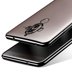 Silikon Schutzhülle Ultra Dünn Tasche Durchsichtig Transparent T15 für Huawei Mate 9 Schwarz