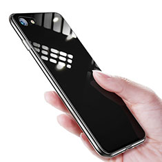 Silikon Schutzhülle Ultra Dünn Tasche Durchsichtig Transparent T16 für Apple iPhone 7 Klar