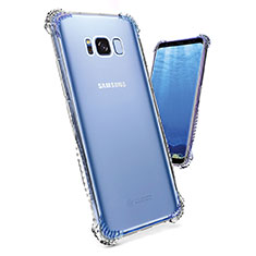 Silikon Schutzhülle Ultra Dünn Tasche Durchsichtig Transparent T19 für Samsung Galaxy S8 Klar