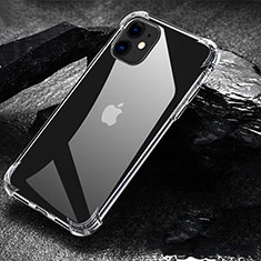 Silikon Schutzhülle Ultra Dünn Tasche Durchsichtig Transparent U01 für Apple iPhone 11 Klar