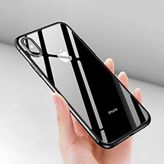 Silikon Schutzhülle Ultra Dünn Tasche Durchsichtig Transparent V05 für Apple iPhone X Klar