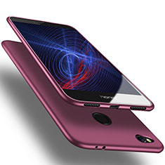 Silikon Schutzhülle Ultra Dünn Tasche S02 für Huawei GR3 (2017) Violett