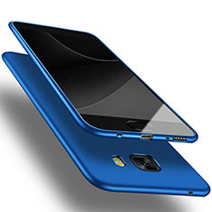 Silikon Schutzhülle Ultra Dünn Tasche S03 für Samsung Galaxy C9 Pro C9000 Blau