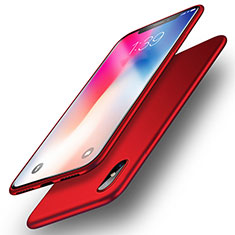 Silikon Schutzhülle Ultra Dünn Tasche S05 für Apple iPhone Xs Rot