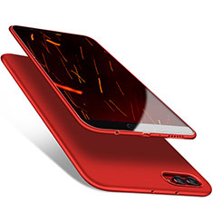 Silikon Schutzhülle Ultra Dünn Tasche S07 für Huawei Honor V10 Rot