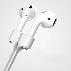 Silikon Sportgurt Anti-Lost Tether Gurt für Apple AirPods Pro Silber