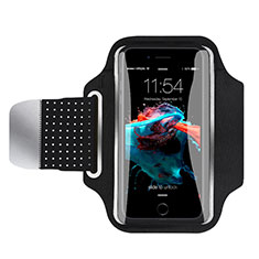 Sport Armband Handytasche Sportarmband Laufen Joggen Universal B35 für Xiaomi Mi 11 Lite 5G NE Schwarz