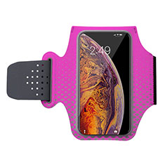 Sport Armband Handytasche Sportarmband Laufen Joggen Universal G04 für Huawei Nova 5i Pro Pink