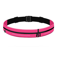Sport Quertasche Schutz Hülle Laufen Joggen Universal L04 für Vivo X70 Pro 5G Pink