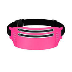 Sport Quertasche Schutz Hülle Laufen Joggen Universal L07 für Accessoires Telephone Casques Ecouteurs Pink