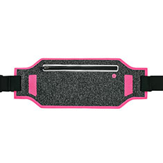 Sport Quertasche Schutz Hülle Laufen Joggen Universal L08 für Sharp Aquos R8 Pro Pink