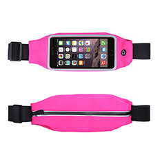 Sport Quertasche Schutz Hülle Laufen Joggen Universal L10 für Huawei Enjoy 6S Pink