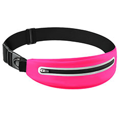 Sport Quertasche Schutz Hülle Laufen Joggen Universal L11 für Accessoires Telephone Casques Ecouteurs Pink