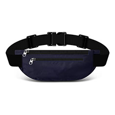 Sport Quertasche Schutz Hülle Laufen Joggen Universal S03 für Accessoires Telephone Casques Ecouteurs Blau