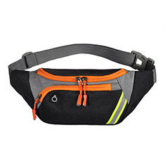 Sport Quertasche Schutz Hülle Laufen Joggen Universal S19 für Oppo Reno10 5G Schwarz