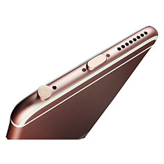 Staubschutz Stöpsel Passend Lightning USB Jack J02 für Apple iPhone 6S Plus Rosegold