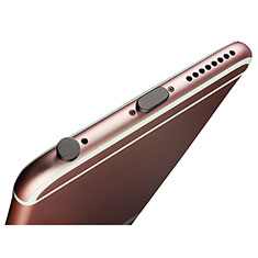 Staubschutz Stöpsel Passend Lightning USB Jack J02 für Apple iPhone Xs Schwarz