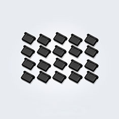 Staubschutz Stöpsel Passend USB-C Jack Type-C Universal 20PCS für Apple iPad Pro 12.9 (2021) Schwarz