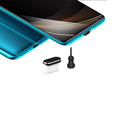 Staubschutz Stöpsel Passend USB-C Jack Type-C Universal H03 für Samsung Galaxy M42 5G Schwarz