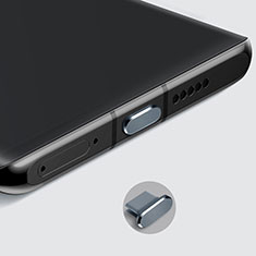 Staubschutz Stöpsel Passend USB-C Jack Type-C Universal H08 für Apple iPad Pro 11 (2021) Dunkelgrau