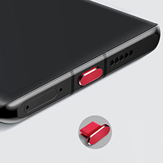 Staubschutz Stöpsel Passend USB-C Jack Type-C Universal H08 für Oppo A16K Rosegold