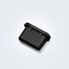 Staubschutz Stöpsel Passend USB-C Jack Type-C Universal H11 für Apple iPad Pro 12.9 (2022) Schwarz