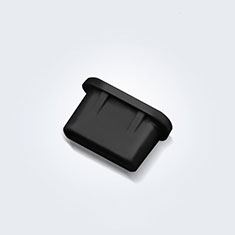 Staubschutz Stöpsel Passend USB-C Jack Type-C Universal H11 für Xiaomi Redmi K60 Pro 5G Schwarz