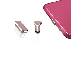Staubschutz Stöpsel Passend USB-C Jack Type-C Universal H12 für Sharp Aquos wish3 Rosegold