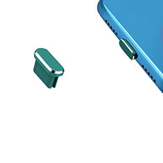 Staubschutz Stöpsel Passend USB-C Jack Type-C Universal H13 für Accessoires Telephone Casques Ecouteurs Grün