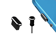 Staubschutz Stöpsel Passend USB-C Jack Type-C Universal H15 für Huawei Honor Magic6 Lite 5G Schwarz