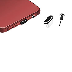 Staubschutz Stöpsel Passend USB-C Jack Type-C Universal H17 für Apple iPad Pro 12.9 (2021) Schwarz
