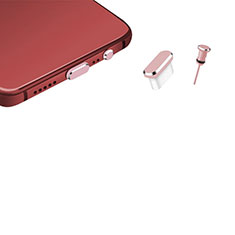 Staubschutz Stöpsel Passend USB-C Jack Type-C Universal H17 für Apple iPhone 15 Pro Max Rosegold