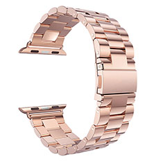 Uhrenarmband Edelstahl Band für Apple iWatch 42mm Rosegold