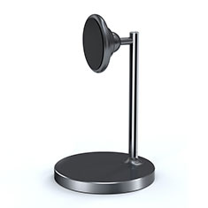 Universal Faltbare Ständer Handy Stand Flexibel B01 für Wiko View 2 Pro Dunkelgrau